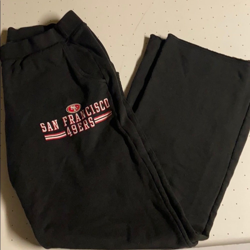 XS  VS Pink SF 49er  boyfriend fit sweats